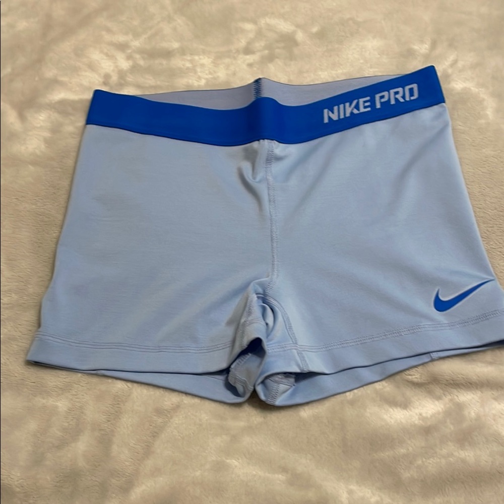 Nike Pro Sky Blue Training Shorts